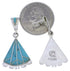 Southwestern Turquoise Inlay Earrings EX31807