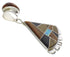 Tiger Eye And Multicolor Silver Pendant EX32215