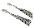 Southwestern Silver Turquoise Post Dangle Earrings Jewelry TX26173