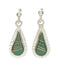 Southwestern Silver Turquoise Post Dangle Earrings Jewelry TX26291