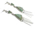 Sterling Silver Turquoise Southwest Post Dangle Earrings EX24634
