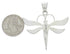 Southwest Multicolor Inlay Dragonfly Pendant EX33135