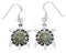 Turqouise Inlay Turtle Southwest Sterling Silver Earrings PX31980