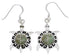 Turqouise Inlay Turtle Southwest Sterling Silver Earrings PX31980