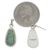 Turquoise Jewelry Genuine Sterling Silver Earrings FX31133