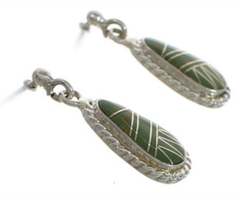 Turquoise Jewelry Southwest Sterling Silver Earrings FX31134