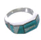 Southwest Jewelry Turquoise And Opal Ring Size 7-1/2 AX37042