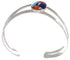 Silver Multicolor Jewelry Southwestern Cuff Bracelet MX27751