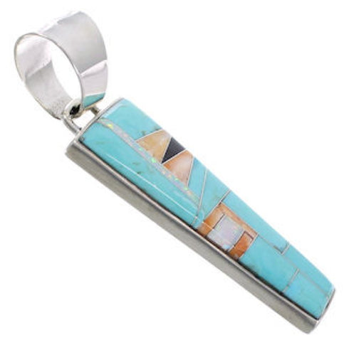 Multicolor Sterling Silver Pendant Jewelry PX30767