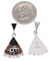 Nave American Pueblo Design Multicolor Post Dangle Earrings PX31434