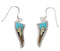 Native American Village Pueblo Design Multicolor Earrings PX31456