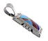 Multicolor Southwest Authentic Sterling Silver Pendant WX43266
