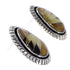 Sterling Silver Southwest Multicolor Post Earrings FX32862