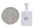 Silver Southwestern Multicolor Inlay Pendant PX29262