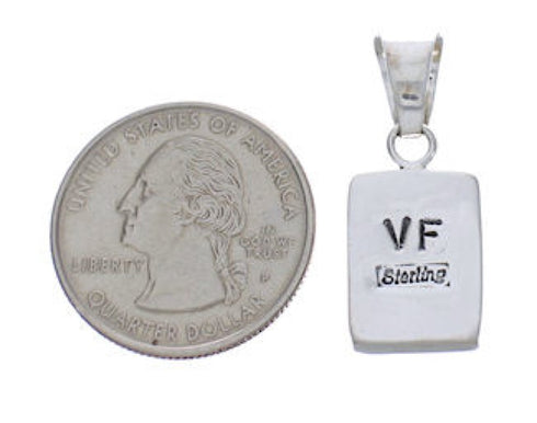 Genuine Sterling Silver Multicolor Pendant Jewelry PX29294