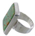 Sterling Silver And Substantial Turquoise Ring Size 6-1/4 WX37442
