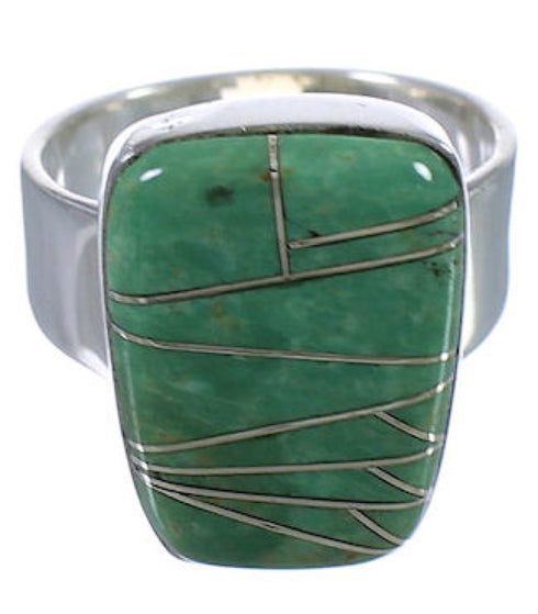 Turquoise High Quality Sterling Silver Ring Size 5-1/2 EX40404