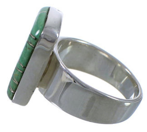 Turquoise High Quality Sterling Silver Ring Size 5-1/2 EX40404