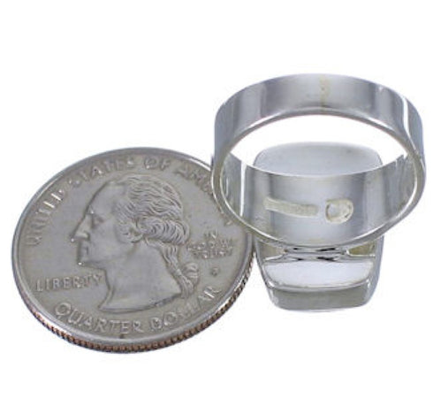 Turquoise High Quality Sterling Silver Ring Size 5-1/2 EX40404