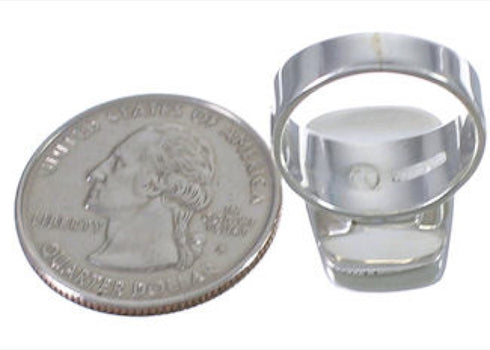 High Quality Turquoise Southwestern Ring Size 6-3/4 EX40439