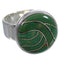 Sturdy Authentic Sterling Silver Turquoise Ring Size 5 WX38291