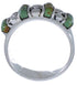 Turquoise Southwest Sterling Silver Ring Size 6-1/2 WX34446
