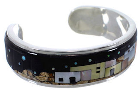 Multicolor Native American Design Cuff Bracelet Jewelry RS46110