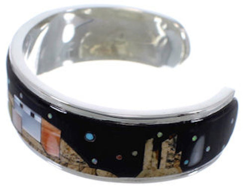 Multicolor Native American Design Cuff Bracelet Jewelry RS46110