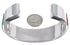 Whiterock Sunset Multicolor Sterling Silver Cuff Bracelet PX28146