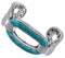 Southwest Turquoise Silver Jewelry Sturdy Cuff Bracelet MX27441