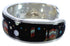 Multicolor Steling Native American Mesa Design Cuff Bracelet NS45883