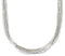 Hand Strung Liquid Sterling Silver 20 Strands 24" Necklace LS2024