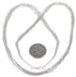 Hand Strung Liquid Sterling Silver 20 Strands 24" Necklace LS2024