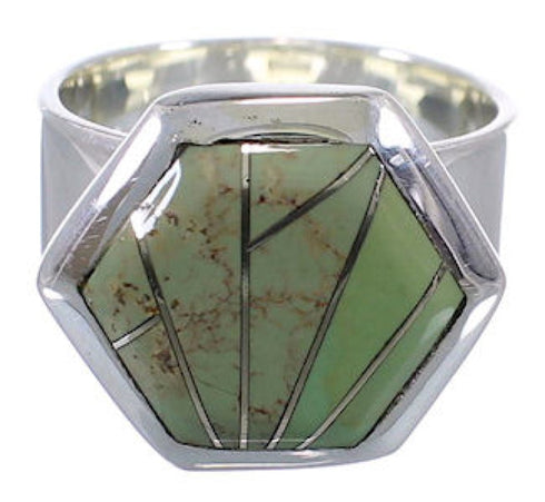 Turquoise High Quality Southwest Ring Size 5-3/4 EX40570