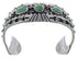 Southwest Turquoise Silver Heavy Cuff Bracelet Jewelry EX28242