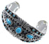 Turquoise Sterling Silver High Quality Cuff Bracelet EX28243