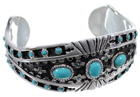 Turquoise Southwest Jewelry High Quality Silver Cuff Bracelet EX28247