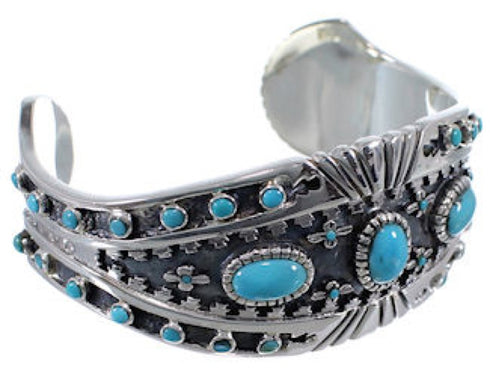 Turquoise Southwest High Quality Silver Cuff Bracelet Jewelry EX28252