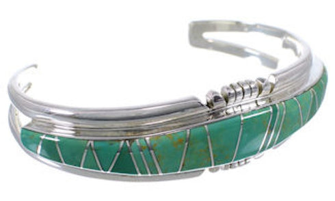 Turquoise Silver High Quality Cuff Bracelet Southwest Jewelry EX28198