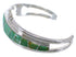 Turquoise Silver High Quality Cuff Bracelet Southwest Jewelry EX28198