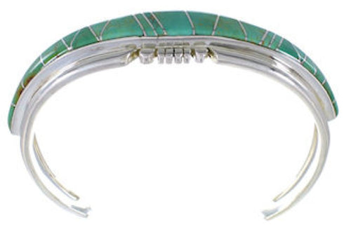 Turquoise Silver High Quality Cuff Bracelet Southwest Jewelry EX28198