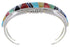 Multicolor Southwest Jewelry Silver Sturdy Cuff Bracelet EX28208