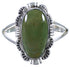 Silver And Turquoise Ring Size 4-3/4 TX41545
