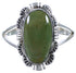 Sterling Silver And Turquoise Ring Size 5-1/4 TX41538