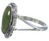 Silver And Turquoise Ring Size 4-3/4 TX41545