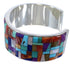 Southwest Multicolor High Quality Silver Cuff Bracelet Jewelry EX28732
