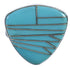 High Quality Jewelry Turquoise Silver Ring Size 5-1/4 PX40425