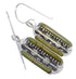 Genuine Sterling Silver And Turquoise Southwest Earrings PX32739