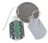 Southwest Sterling Silver And Turquoise Hook Dangle Earrings PX32761