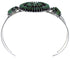 Sterling Silver Turquoise Needlepoint Southwest Jewelry Bracelet EX28388